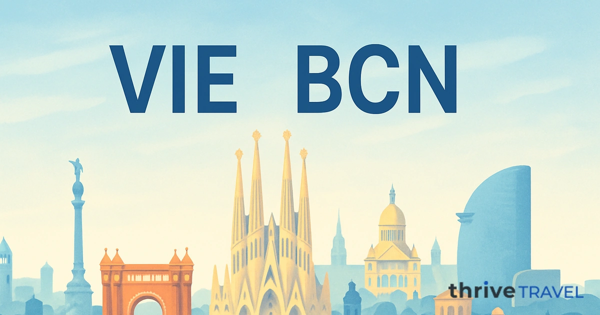 Vienna to Barcelona