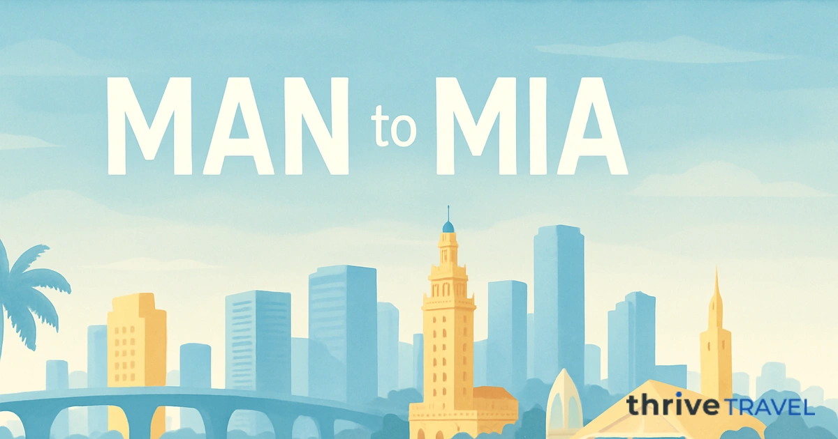 Manchester to Miami