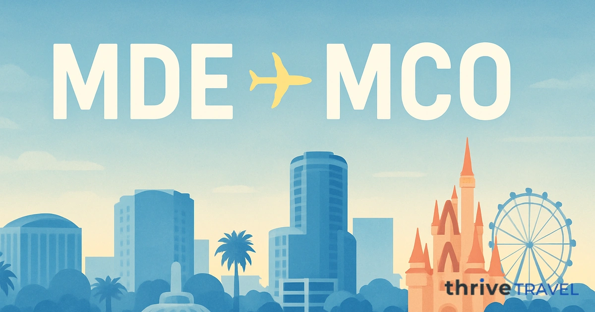 Medellín to Orlando