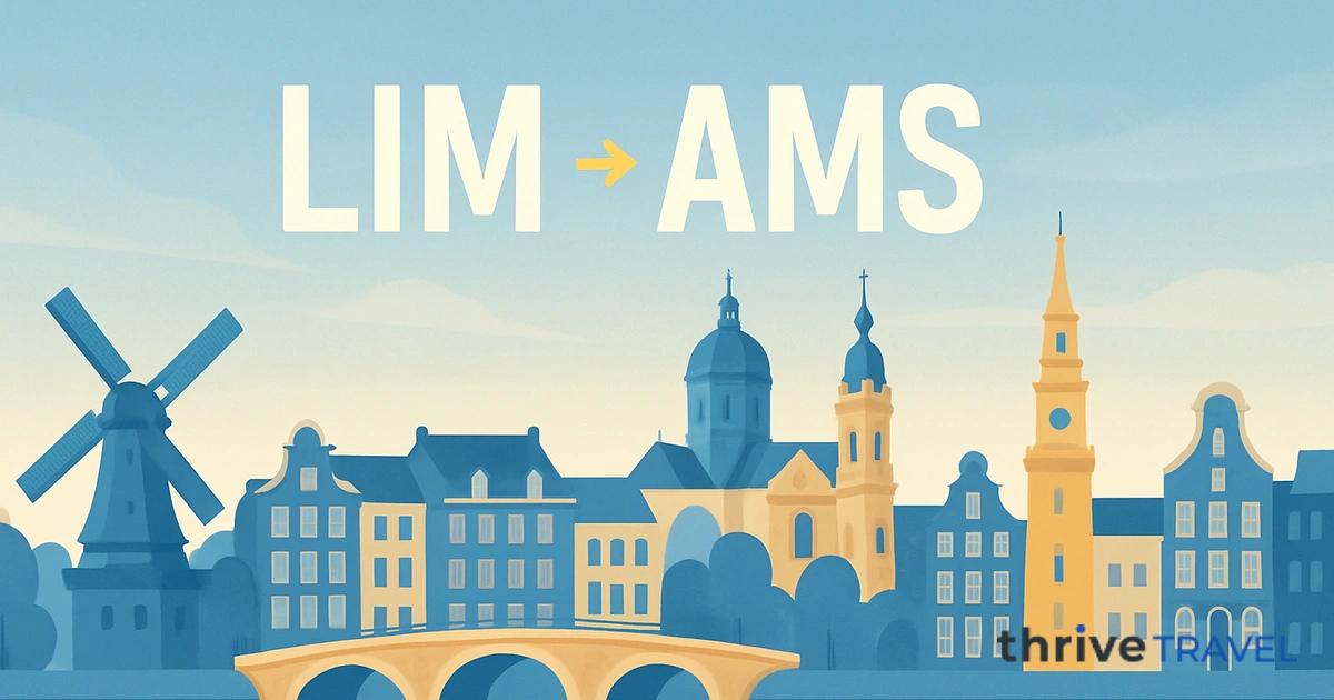 Lima to Amsterdam