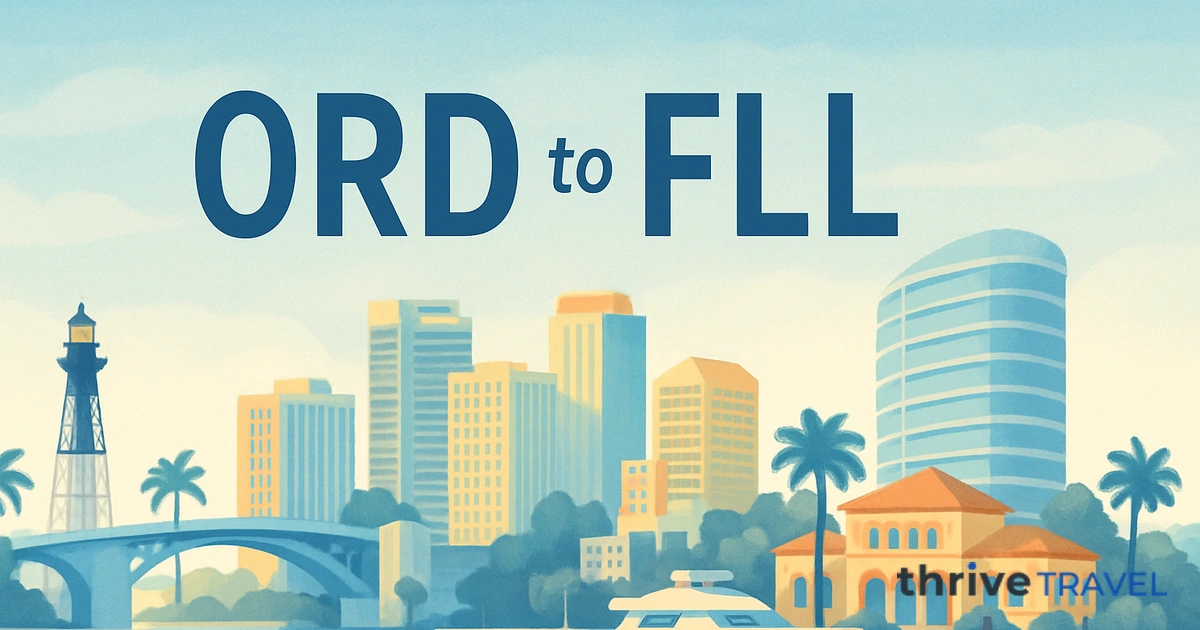 Chicago to Fort Lauderdale