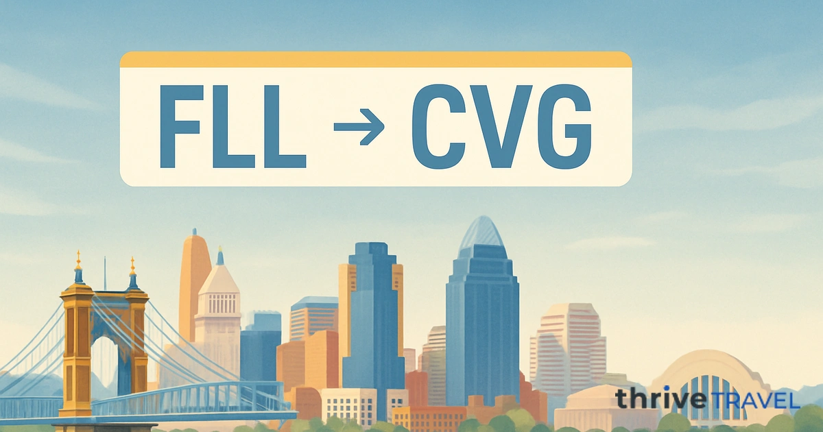 Fort Lauderdale to Cincinnati