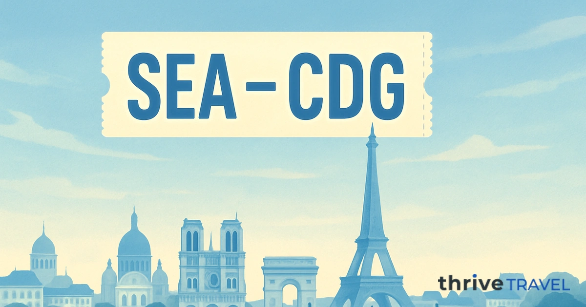 Seattle to Paris