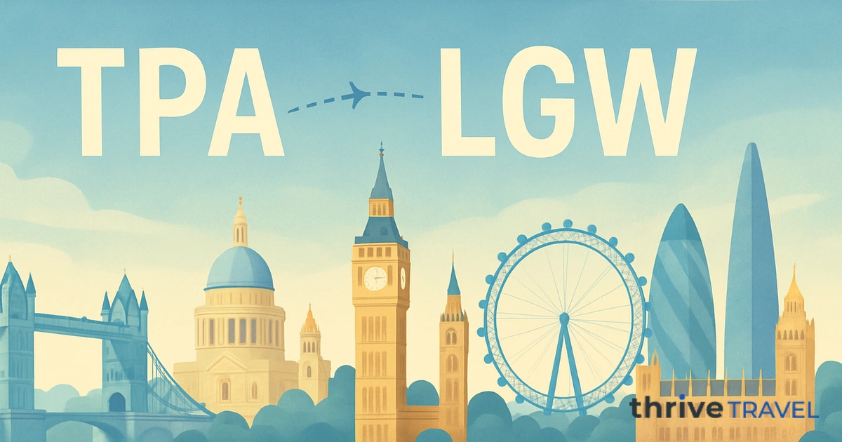 Tampa to London Gatwick