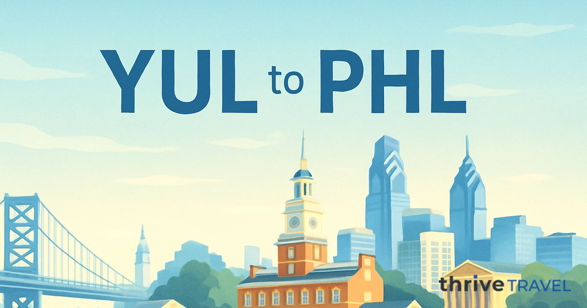 Montreal to Philadelphia