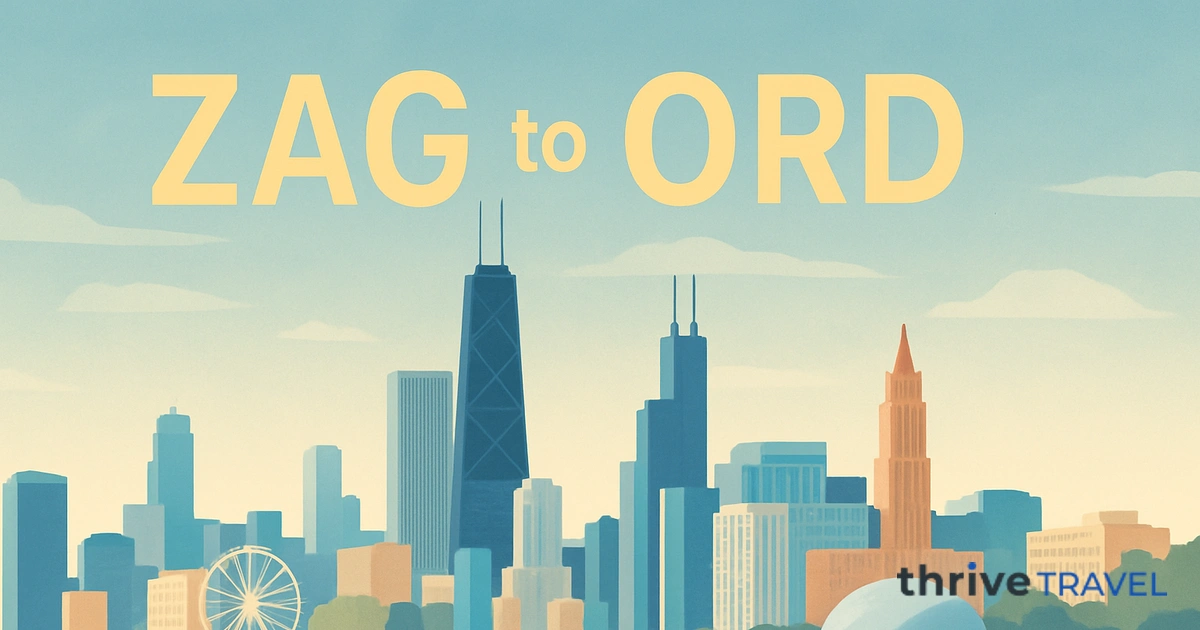 Zagreb to Chicago