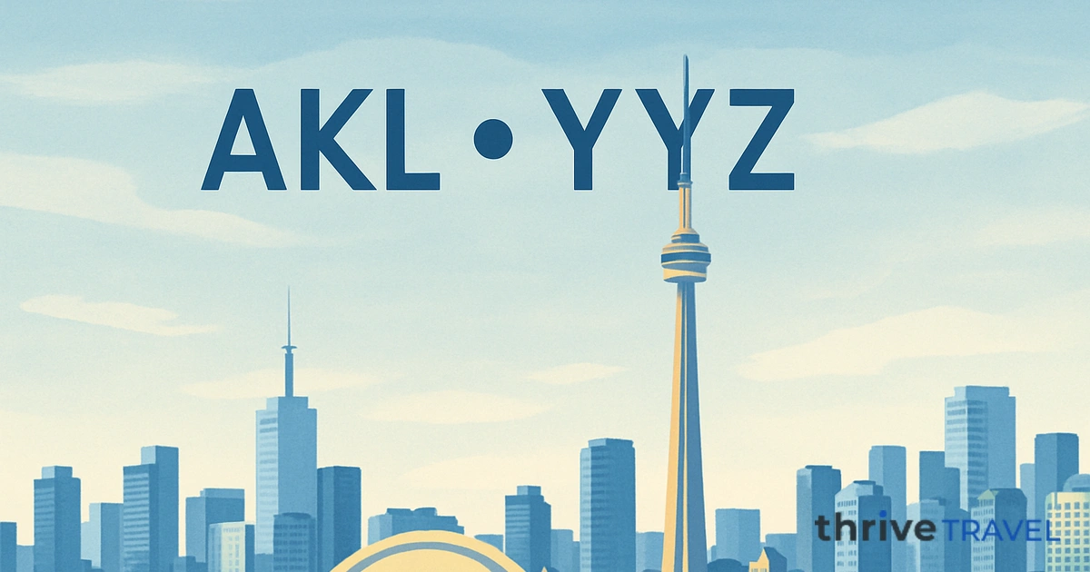 Auckland to Toronto