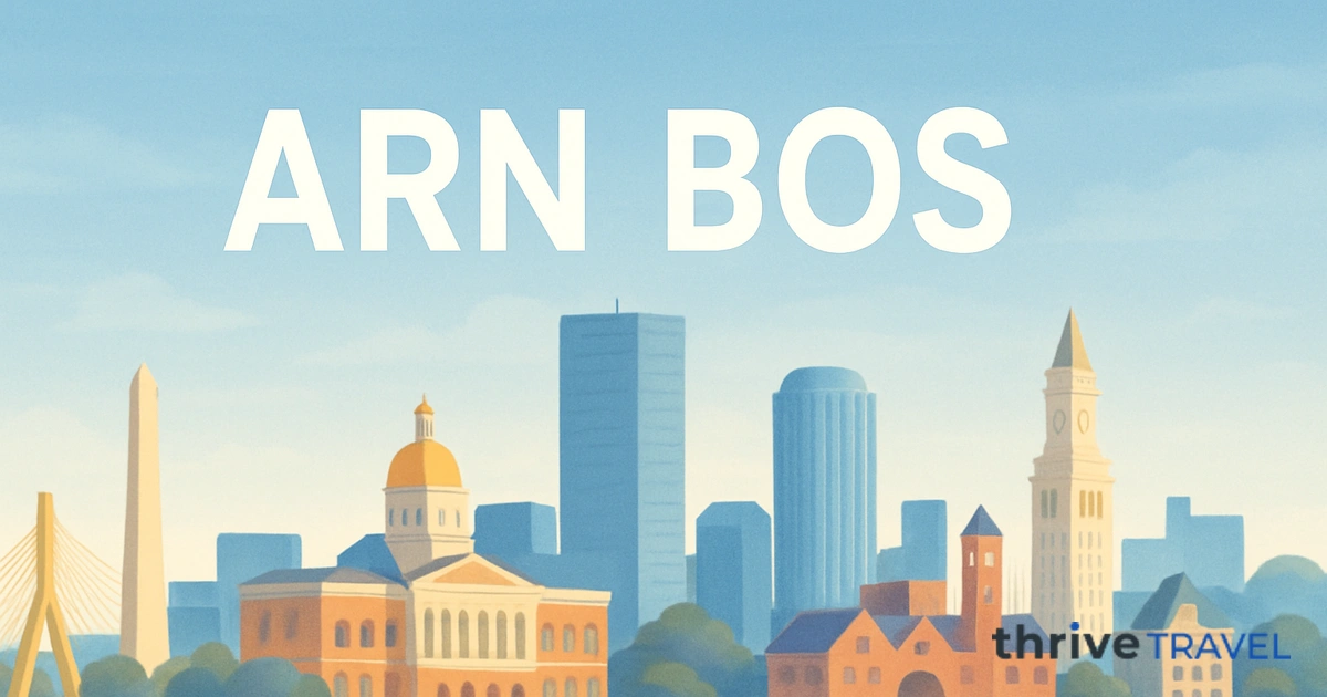 Stockholm to Boston