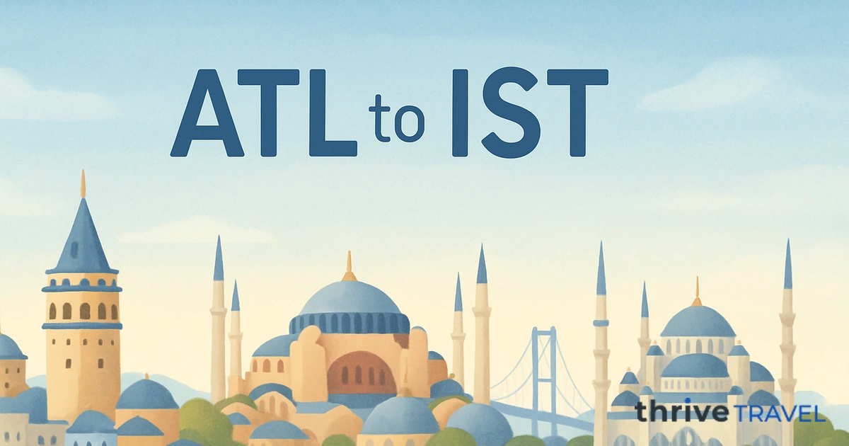 Atlanta to Istanbul