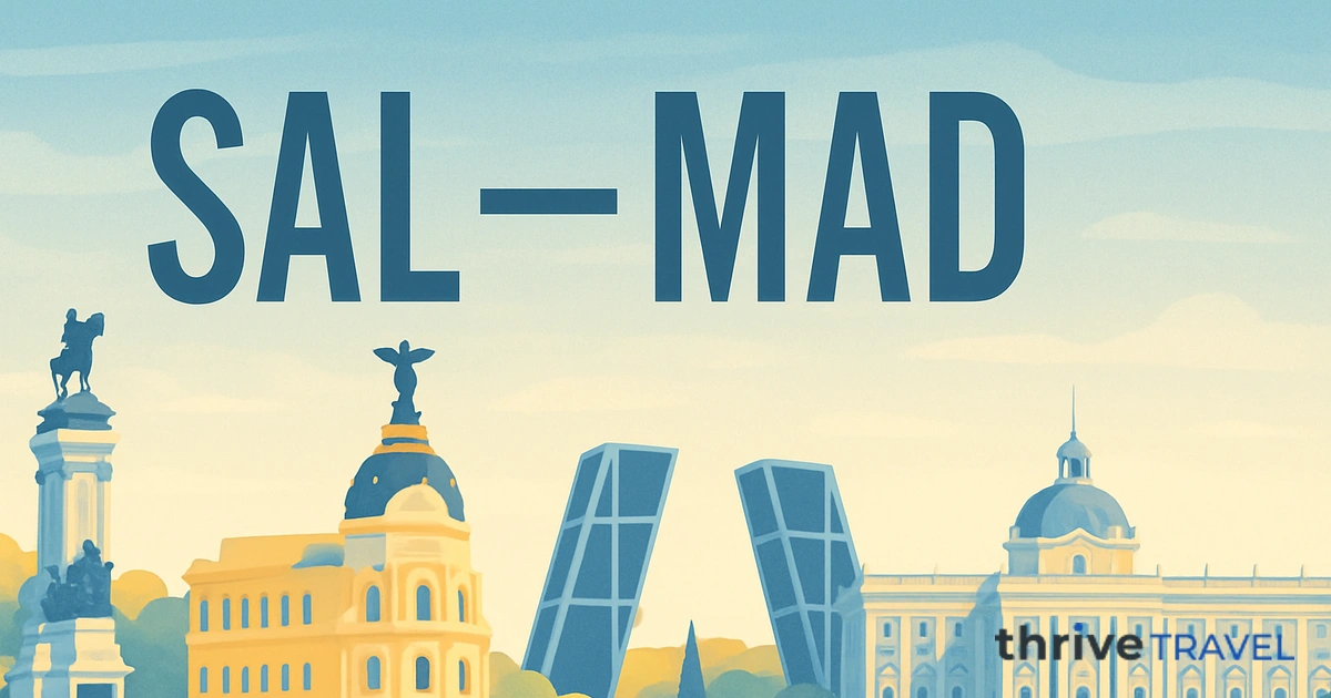 San Salvador to Madrid