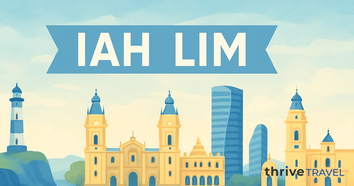 Houston to Lima