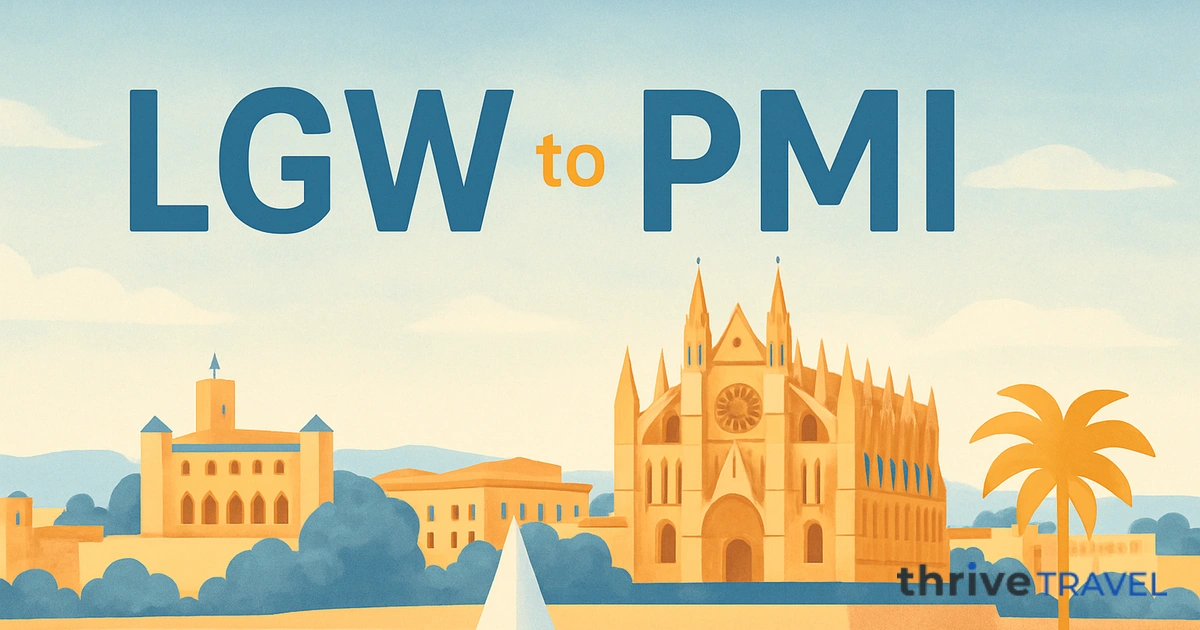 London to Palma de Mallorca