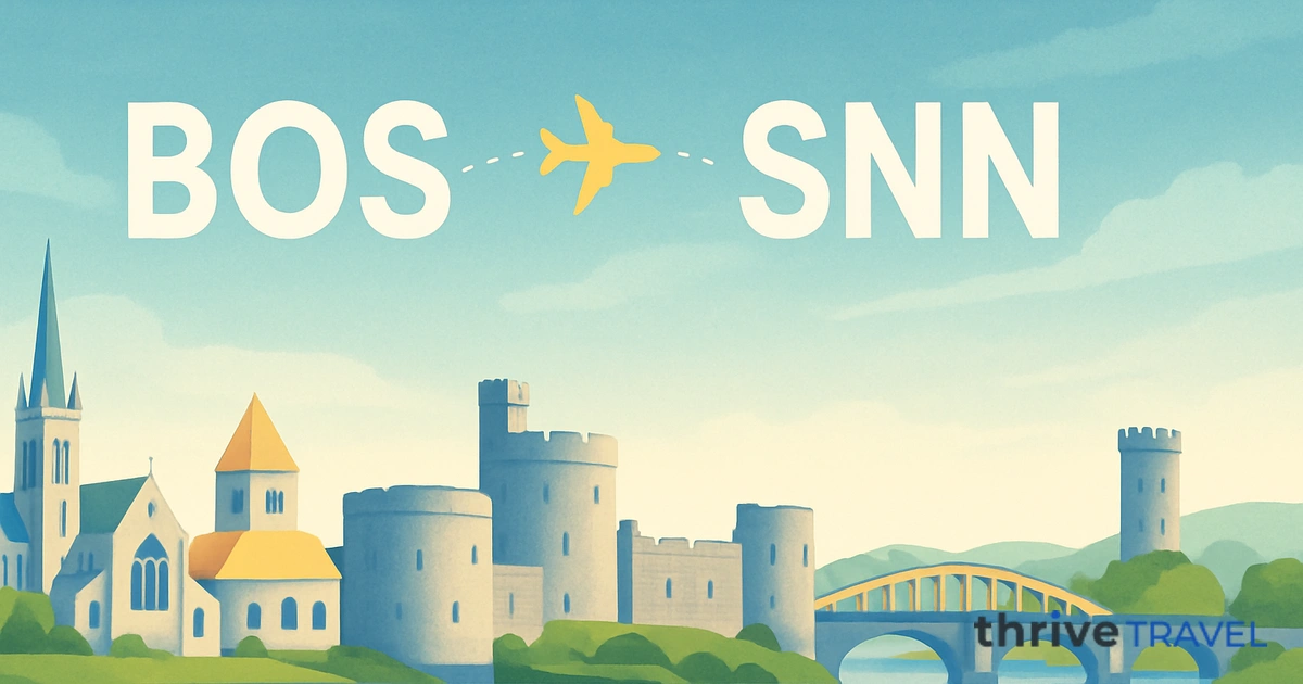 Boston to Shannon