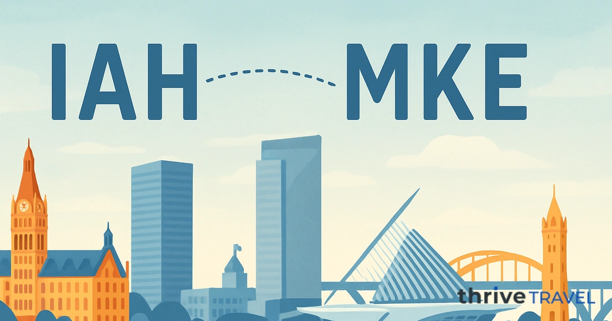 Houston to Milwaukee