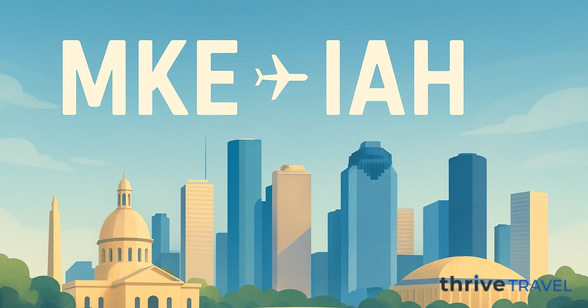 Milwaukee to Houston