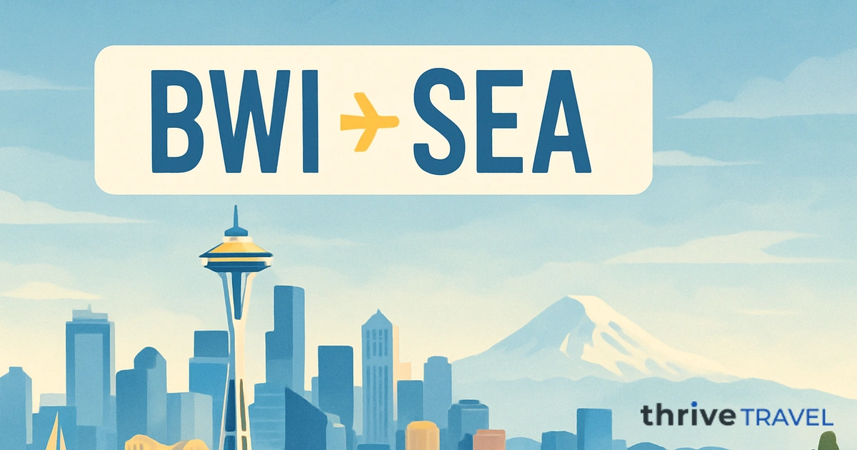 Baltimore to Seattle