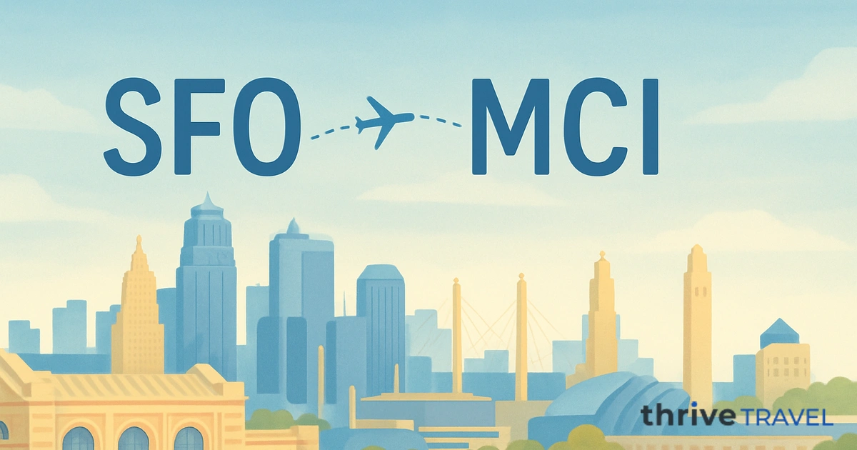 San Francisco to Kansas City