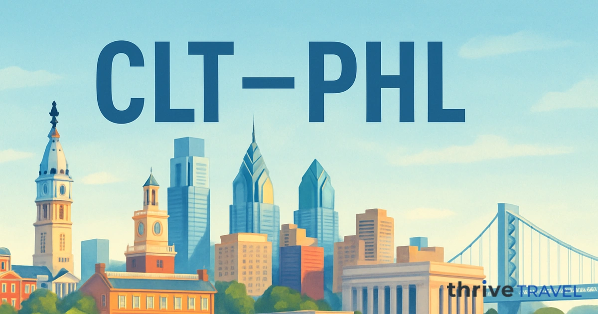 Charlotte to Philadelphia