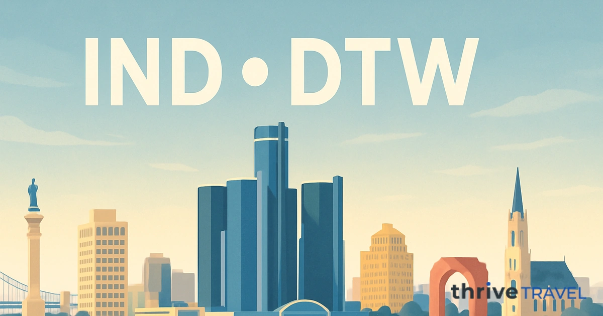 Indianapolis to Detroit