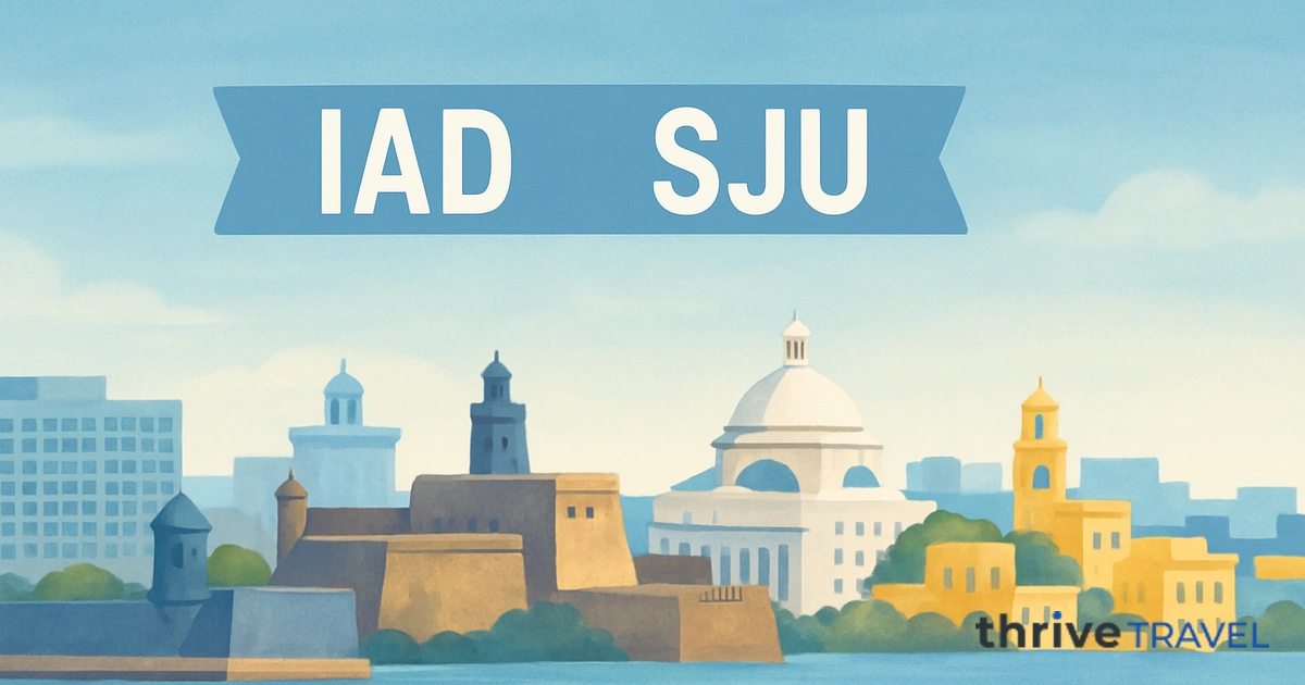 Washington to San Juan