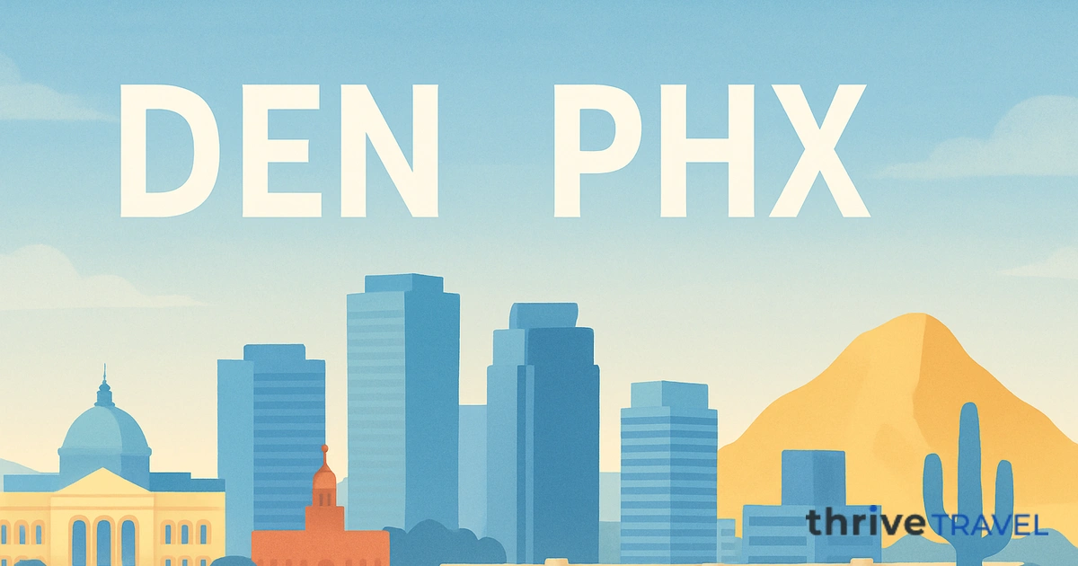 Denver to Phoenix