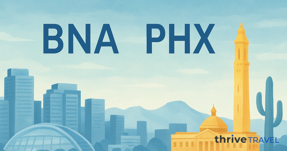 Nashville to Phoenix