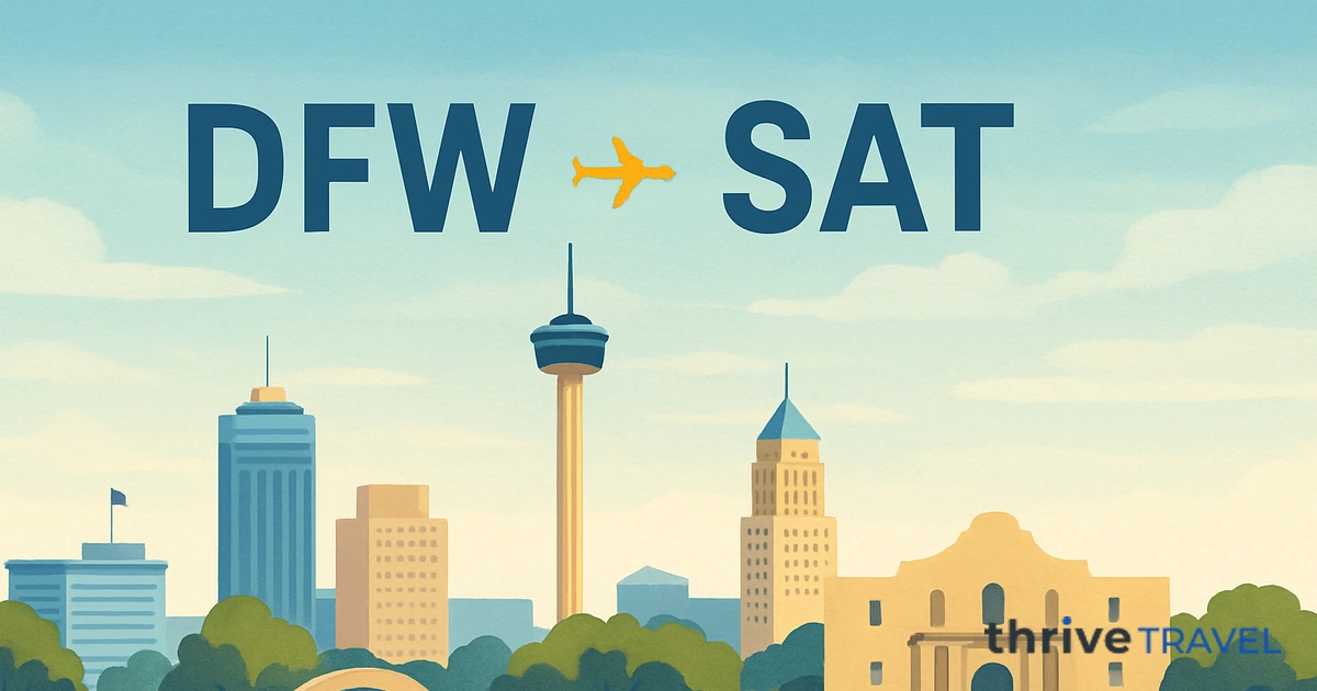 Dallas to San Antonio