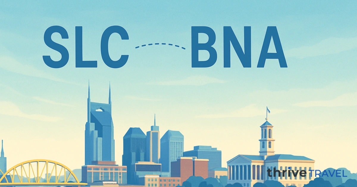 Salt Lake City to Nashville