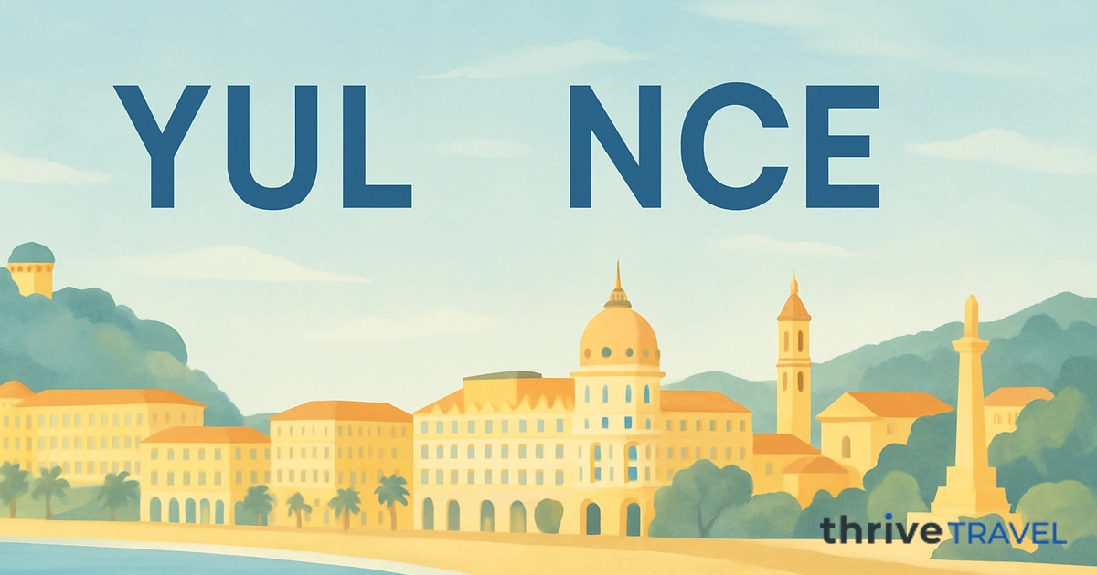 Montreal to Nice