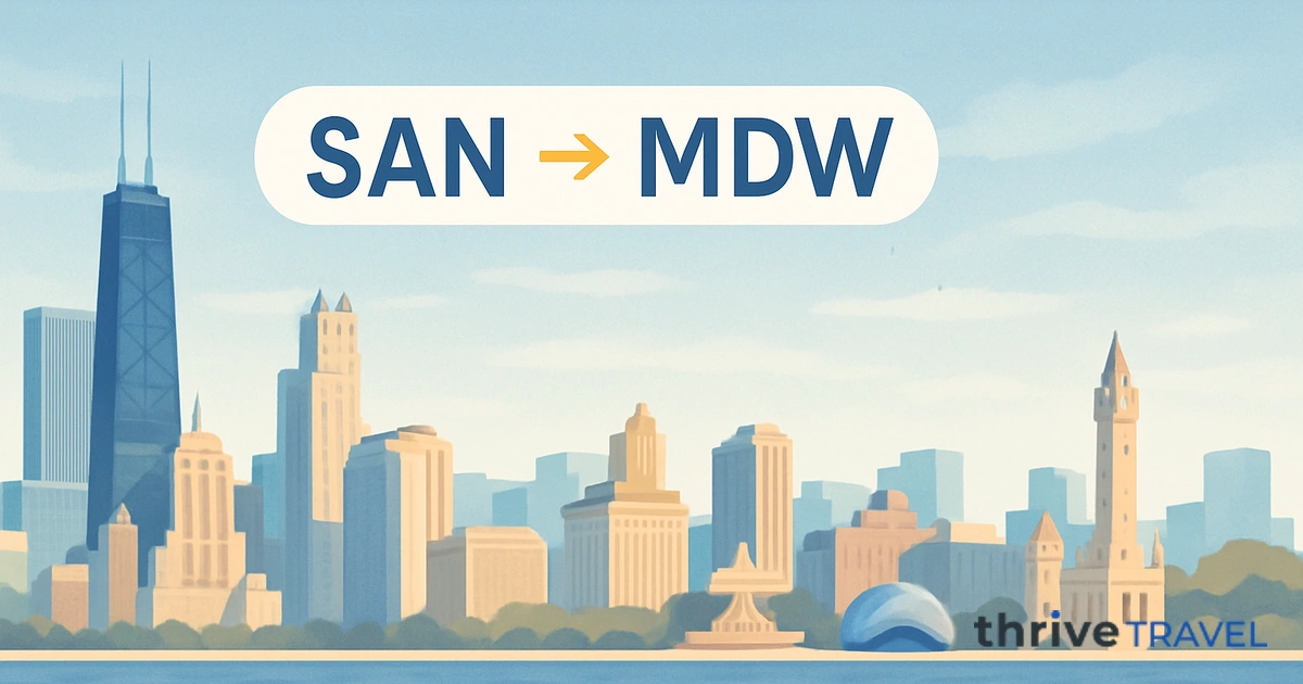 San Diego to Chicago