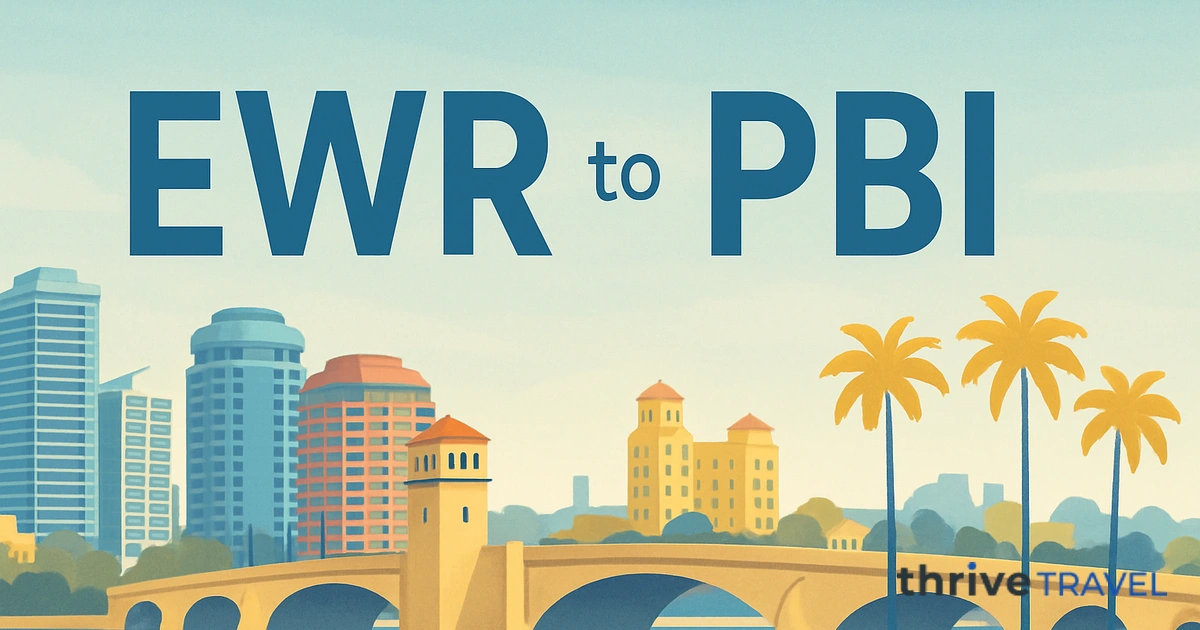 Newark to West Palm Beach