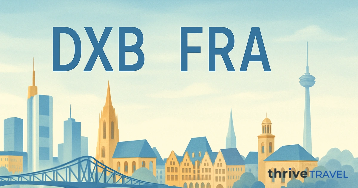 Dubai to Frankfurt