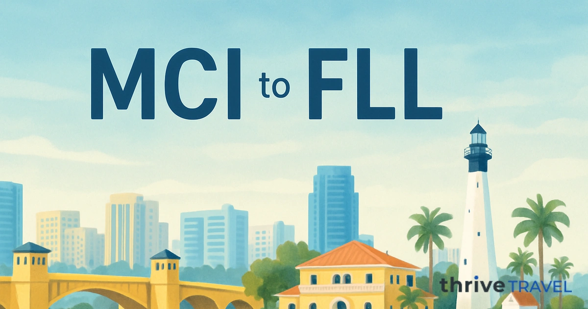 Kansas City to Fort Lauderdale