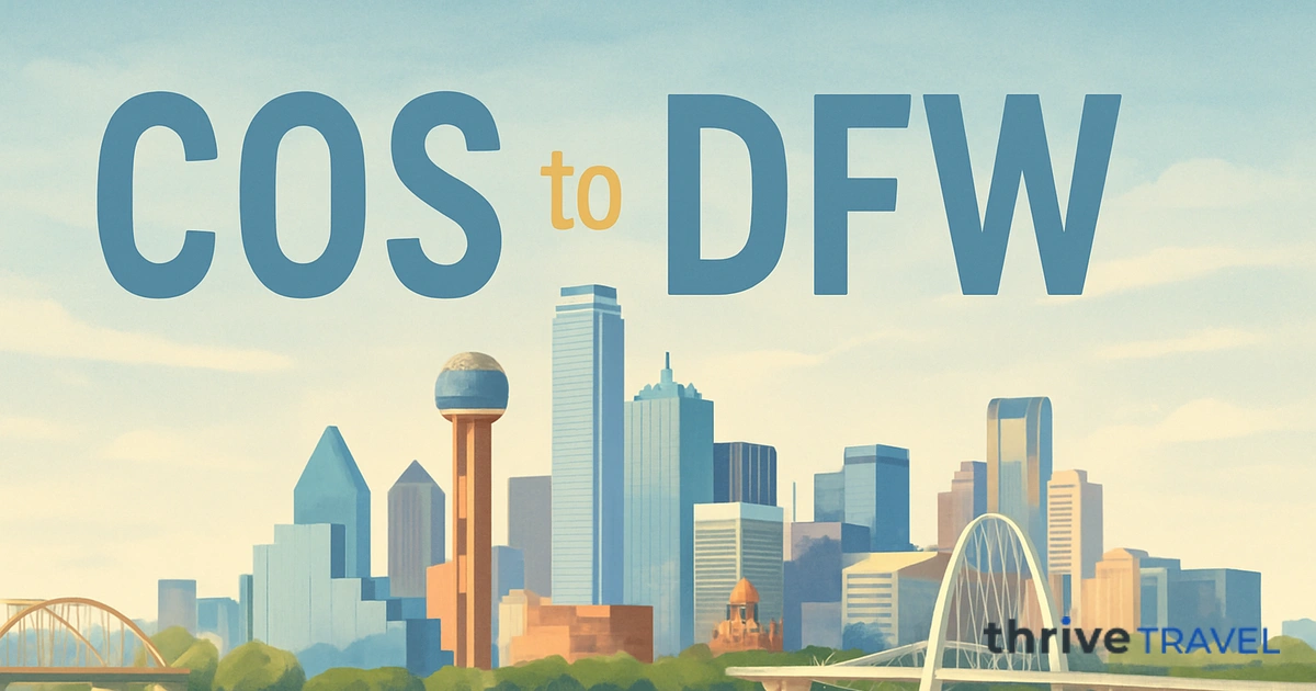 Colorado Springs to Dallas