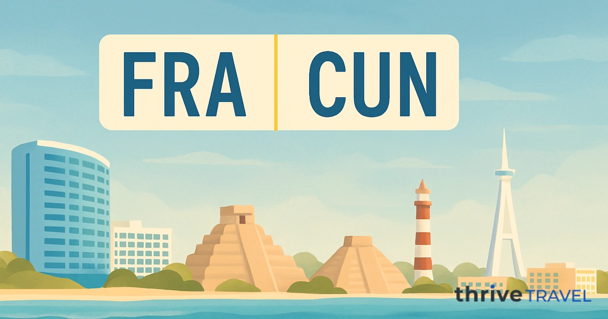 Frankfurt to Cancún