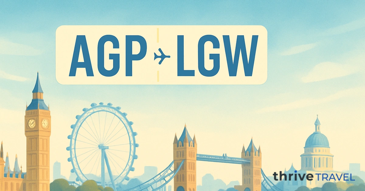 Malaga to London Gatwick