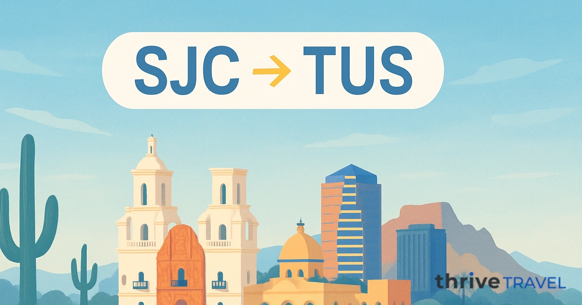 San Jose to Tucson