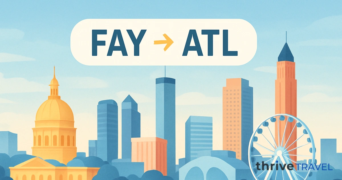 Fayetteville to Atlanta