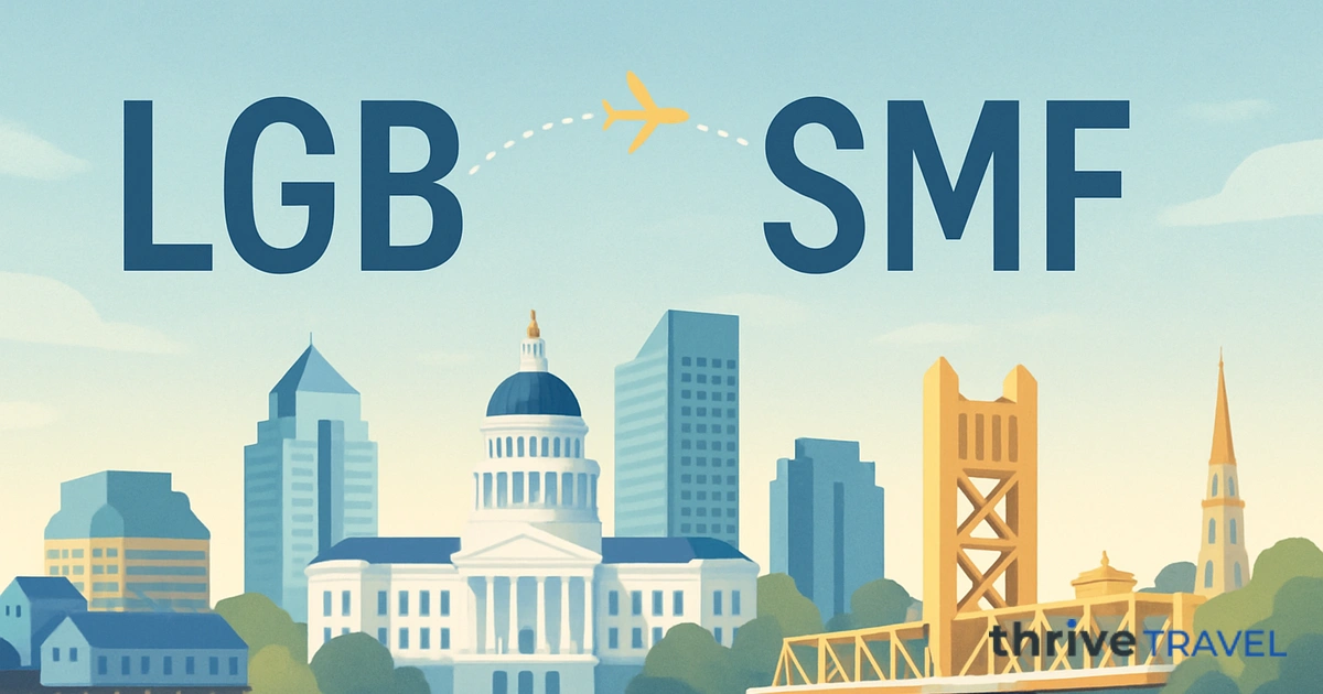 Long Beach to Sacramento