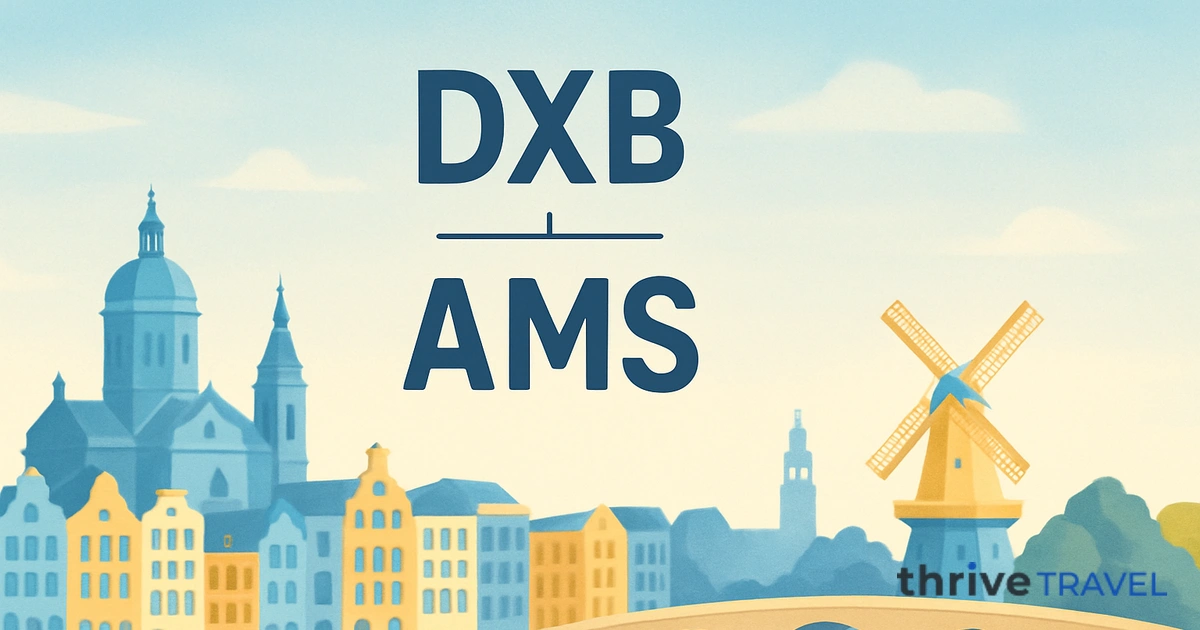 Dubai to Amsterdam