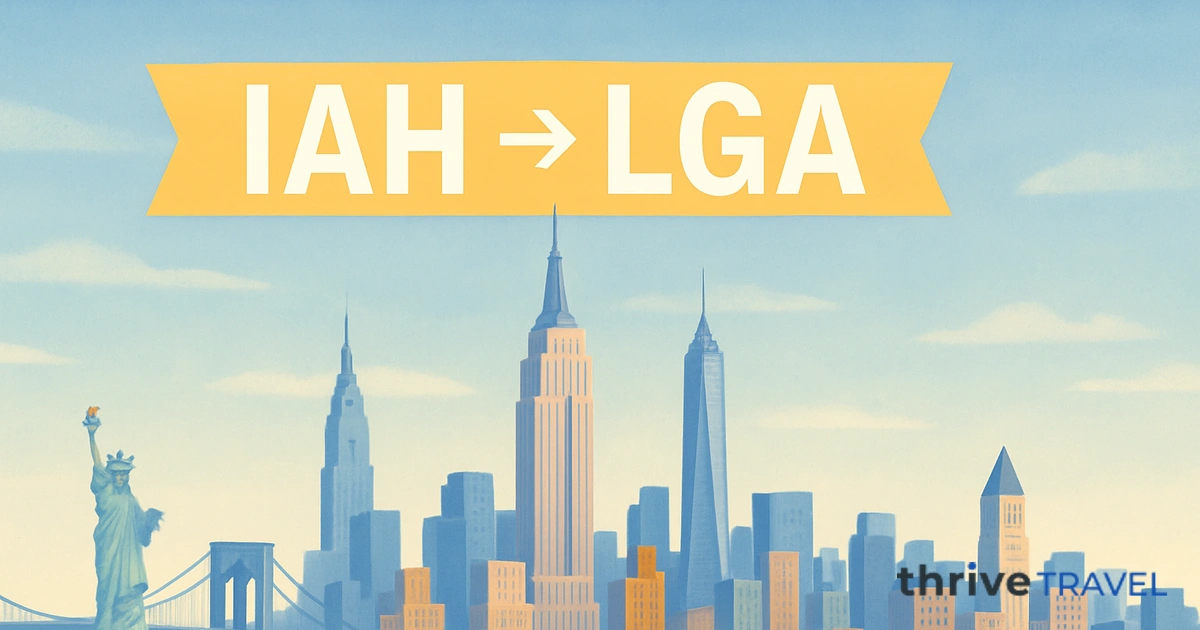 Houston to New York