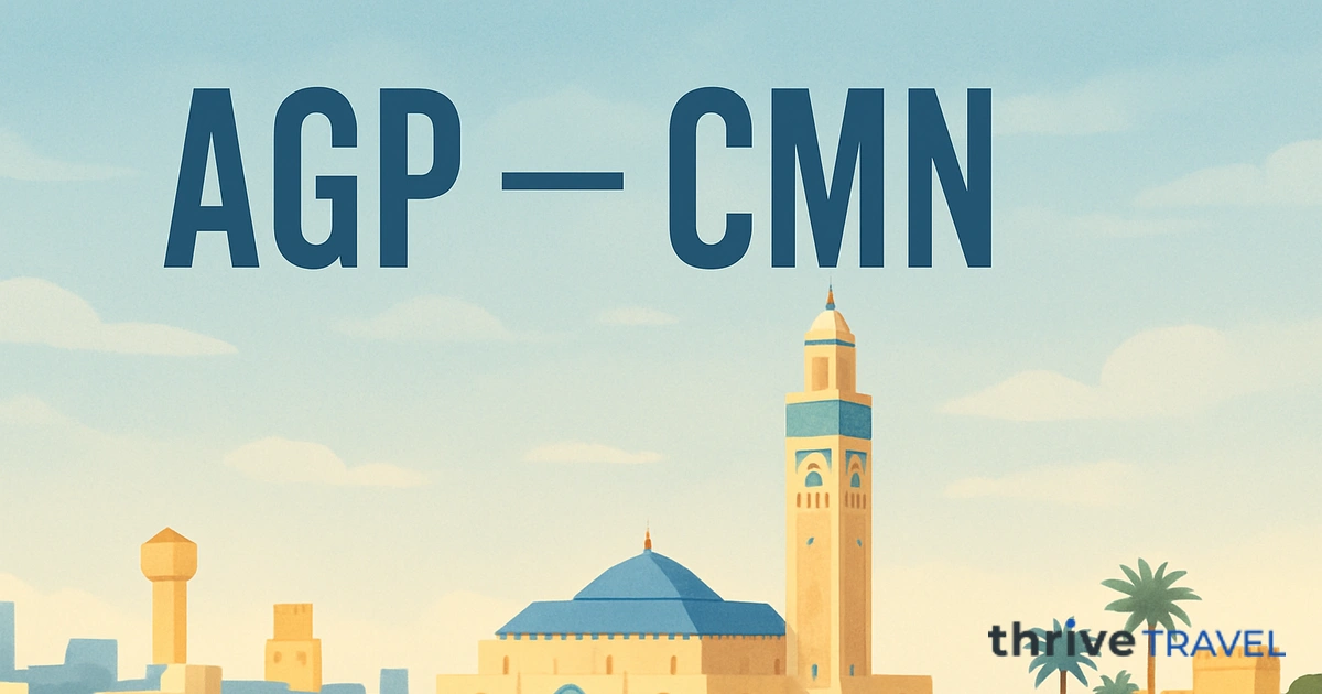 Malaga to Casablanca