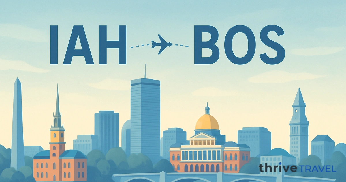 Houston to Boston