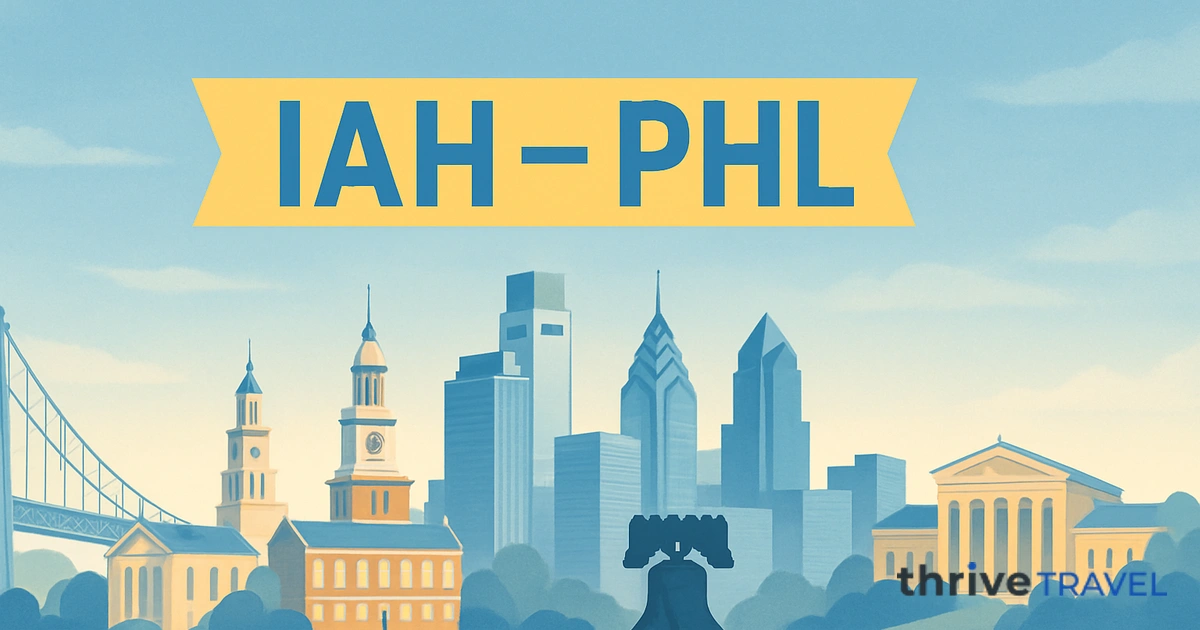 Houston to Philadelphia