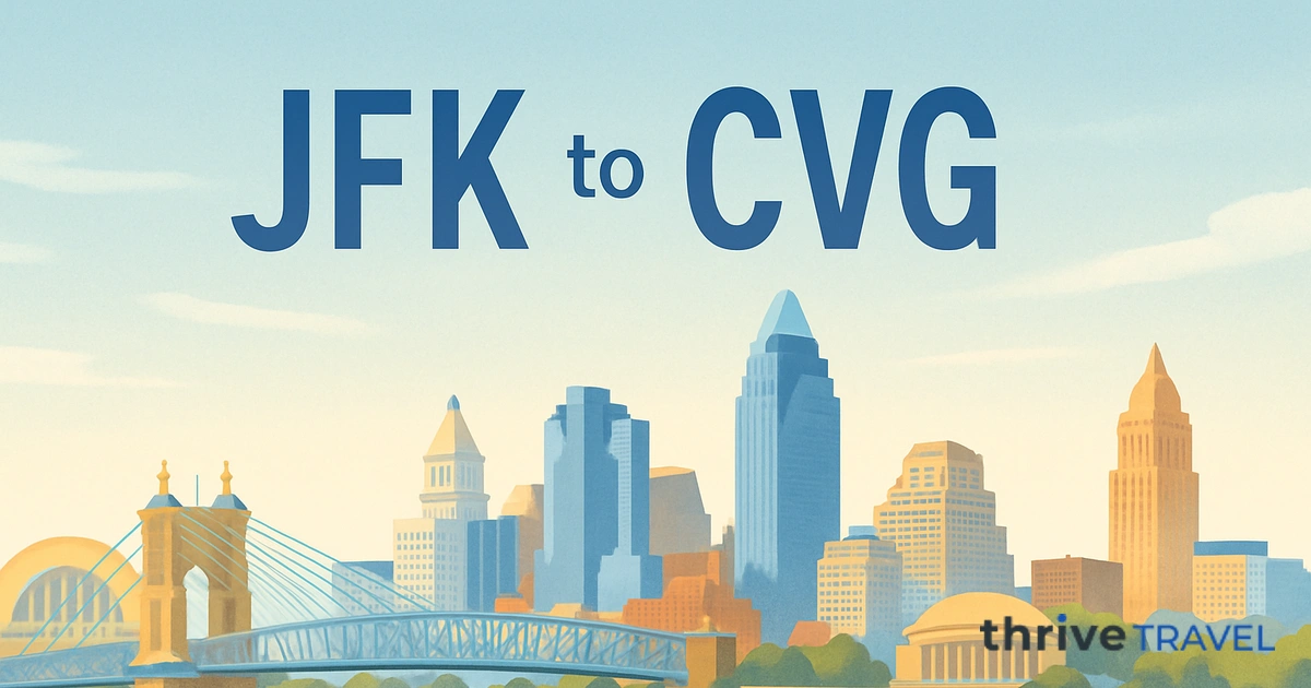 New York to Cincinnati