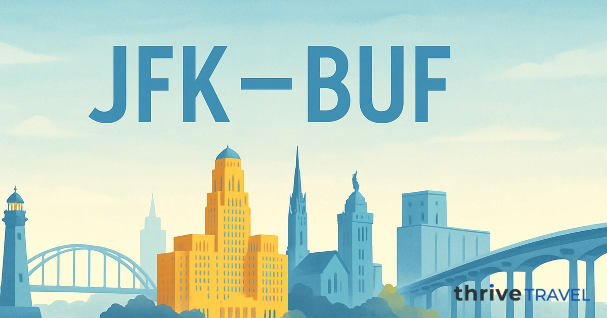 New York to Buffalo