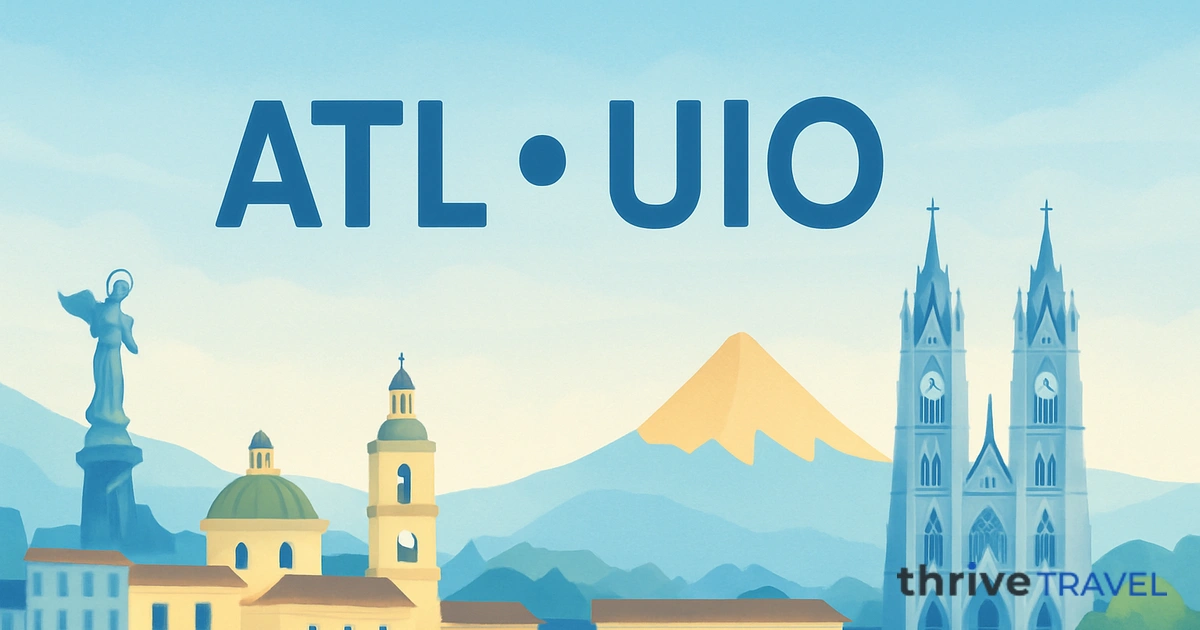 Atlanta to Quito