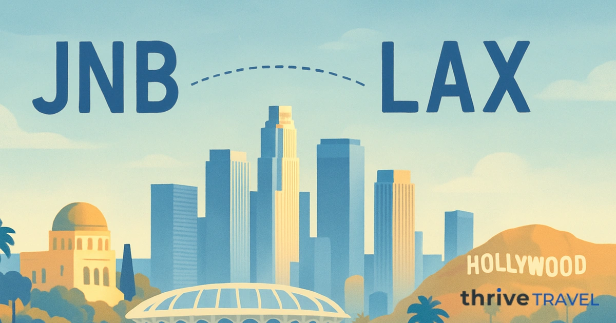 Johannesburg to Los Angeles