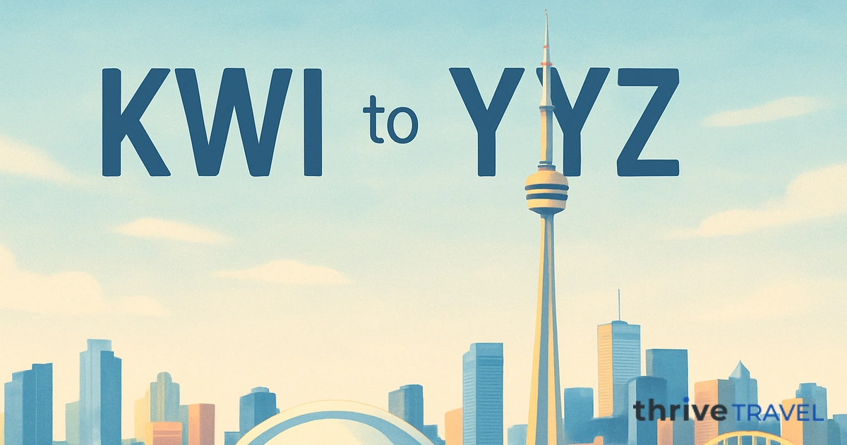 Kuwait City to Toronto