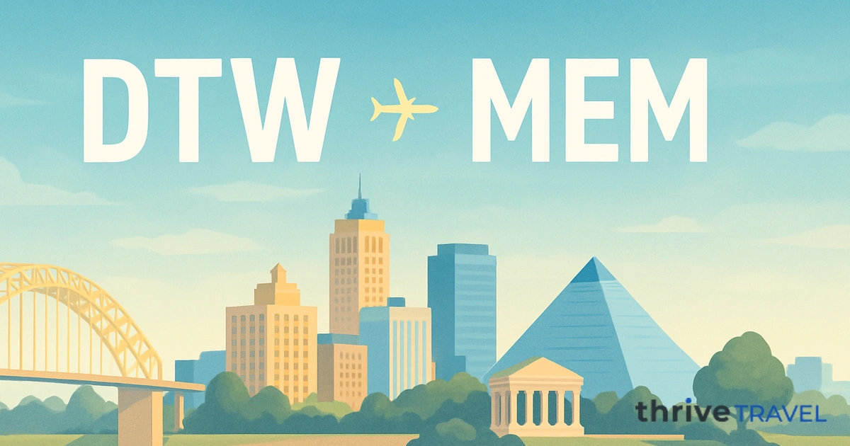 Detroit to Memphis